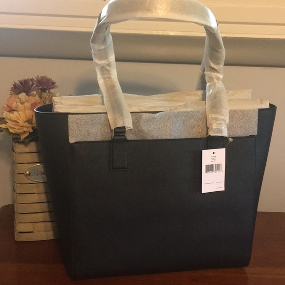 Kate Spade ♠️ Cameron Black Laptop Tote - Picture 6 of 13